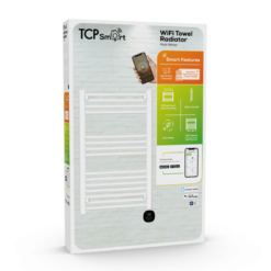 TCP Smart 500W Electric Towel Radiator White - SMAWHTOWRAIL500W05EW -Heating Equipment Store a0b785d7 314d 47a3 83af 7a49193c5266