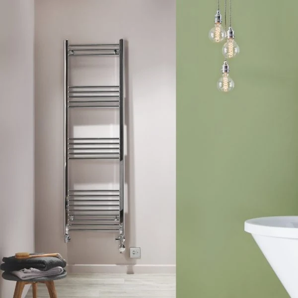 Towelrads Hamilton Straight Chrome Heated Towel Rail 1600x600mm - 180009 3 Towelrads Hamilton Straight Chrome Heated Towel Rail 1600x600mm - 180009
