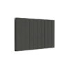 Towelrads Ascot Anthracite Aluminium Single Designer Radiator 600x1022mm - 510102 -Heating Equipment Store a88eb8da 067e 4628 8081 2e6ee9075c08