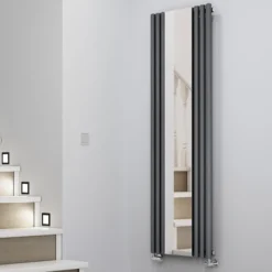 Terma Rolo-Mirror Designer Radiator 1800x590mm Modern Grey - WGROM180059KDGRUC01 -Heating Equipment Store b02efc39 ec4a 4225 9d4d 67c498671b0b