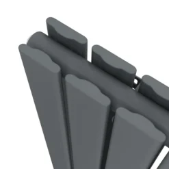 DuraTherm Vertical Double Flat Panel Designer Radiator - 1800 X 456mm Anthracite -Heating Equipment Store b1fb463c aca9 4963 b509 94e981067b66