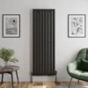 DuraTherm Vertical Single Flat Panel Designer Radiator - 1800 X 604mm Black -Heating Equipment Store b3a12d4c b5e0 4ac9 ac89 24eefbb64ed5