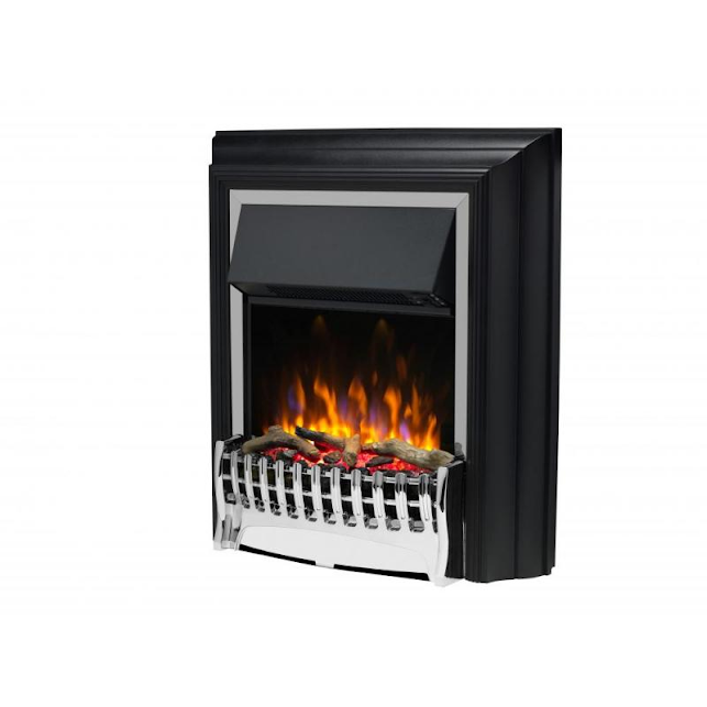 Dimplex Kingsley Deluxe Freestanding Electric Fire Chrome - KNG20X-CH 4 Dimplex Kingsley Deluxe Freestanding Electric Fire Chrome - KNG20X-CH - Image 2