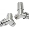 Discount Round Corner Manual Radiator Valve And Lockshield Pack 15mm Brushed Matt - CYH853S -Heating Equipment Store bb7e9dee e090 464d 8c1d 86e361f7d247