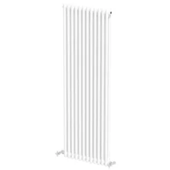 Park Lane Traditional Vertical Colosseum Double Bar Column Radiator White - 1600 X 560mm -Heating Equipment Store bf79e0e4 8bf9 4d91 b246 dd13fb5ff4be