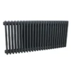 Ultraheat Anthracite 3 Column Radiator 600mm X 1440mm - C3061432-A