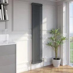 Park Lane Traditional Vertical Colosseum Double Bar Column Radiator Anthracite - 1800 X 380mm -Heating Equipment Store c3d86b53 73b5 4e97 b5d9 284fcace0780