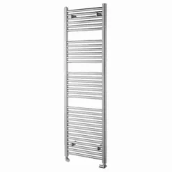 Towelrads Pisa Chrome Straight Heated Towel Rail 1600x300mm - 140025