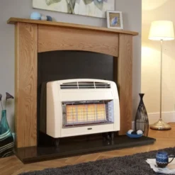 Flavel Strata Outset Gas Fire Cream