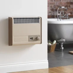 Valor Brazilia F5S Beige & Oak Gas Wall Heater