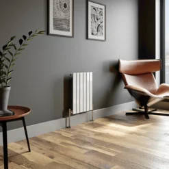 DuraTherm Horizontal Single Flat Panel Designer Radiator - 600 X 456mm White