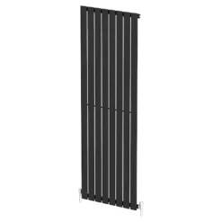 DuraTherm Vertical Single Flat Panel Designer Radiator - 1800 X 604mm Black -Heating Equipment Store d51879fa 98c1 4feb 8321 617459b0ef22