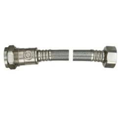 15mm X 1/2" 500mm Flexible Tap Connector With Isolation Valve - 29030083