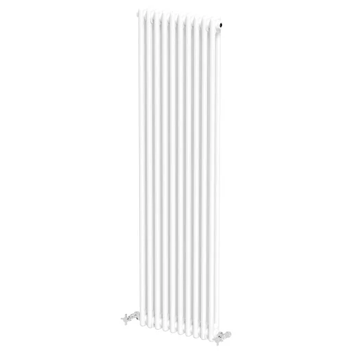 Park Lane Traditional Vertical Colosseum Double Bar Column Radiator White - 1600 X 470mm 5 Park Lane Traditional Vertical Colosseum Double Bar Column Radiator White - 1600 X 470mm - Image 3