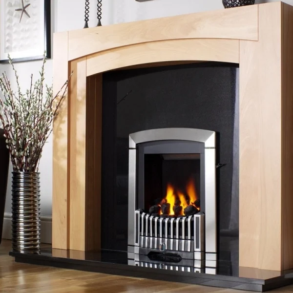Flavel Melody Slimline Gas Fire - Silver - FDRN68G 3 Flavel Melody Slimline Gas Fire - Silver - FDRN68G