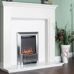 Flavel Orchestra Balanced Flue Manual Control Gas Fire Silver