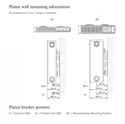 Stelrad Planar K2 Radiator 700mm X 800mm Double Panel Double Convector - 140985 11 Stelrad Planar K2 Radiator 700mm X 800mm Double Panel Double Convector - 140985 -Heating Equipment Store ed649212 7df0 4a45 b563 51a141c3d0a4 1