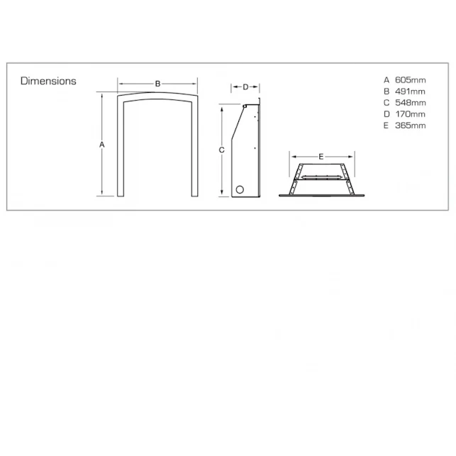 Flavel Rhapsody Plus Open Fronted HE Gas Fire Silver 4 Flavel Rhapsody Plus Open Fronted HE Gas Fire Silver - Image 2