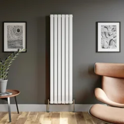 DuraTherm Vertical Double Flat Panel Designer Radiator - 1800 X 456mm White -Heating Equipment Store f5435ca3 c95b 4122 91b4 85ce3bc85796