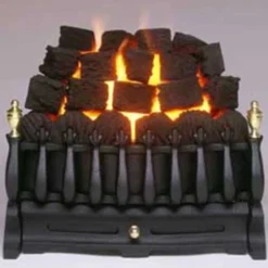 Valor Majestic Decorative Front Inset Gas Fire Black