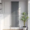 Park Lane Traditional Vertical Colosseum Double Bar Column Radiator Anthracite - 1800 X 560mm -Heating Equipment Store fa49cdf4 fc68 4710 b524 b2fa65493a7a