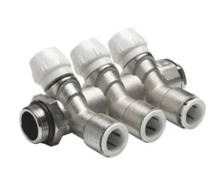 Speedfit Brass 3 Port Manifold 15mm X 3/4" - JGMAN3