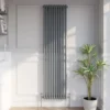 Park Lane Traditional Vertical Colosseum Double Bar Column Radiator Anthracite - 1800 X 470mm -Heating Equipment Store ffe57042 f2ca 4c9e be40 e2201681eb4d
